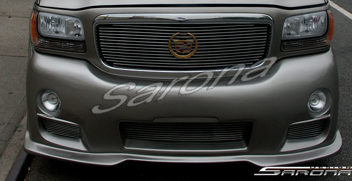 Custom Cadillac Escalade Front Bumper  SUV/SAV/Crossover (1999 - 2001) - $450.00 (Part #CD-006-FB)